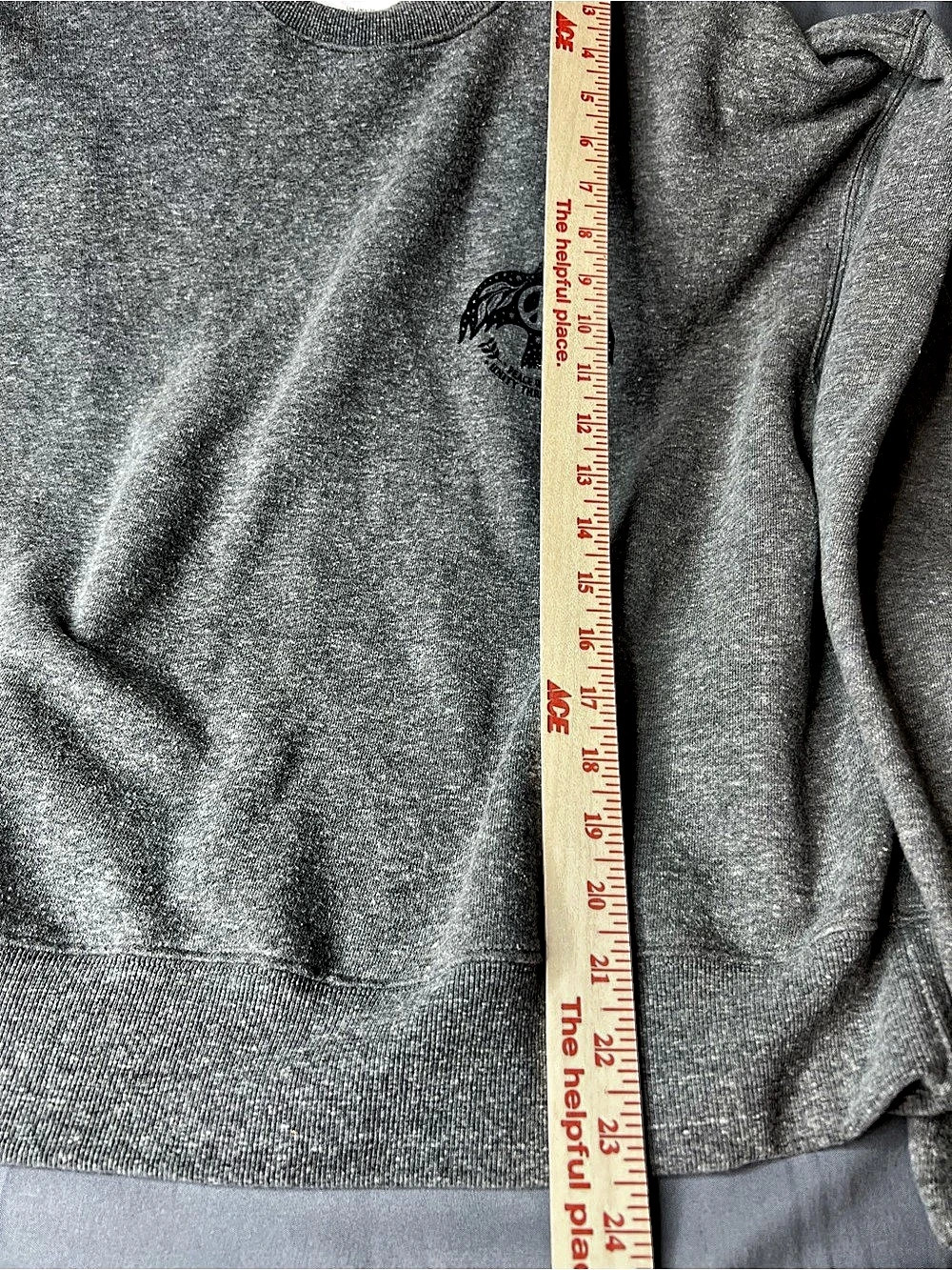 Spiritual Gangster Peace Dove Savasana Sweatshirt Gray Small - Picture 6 of 10